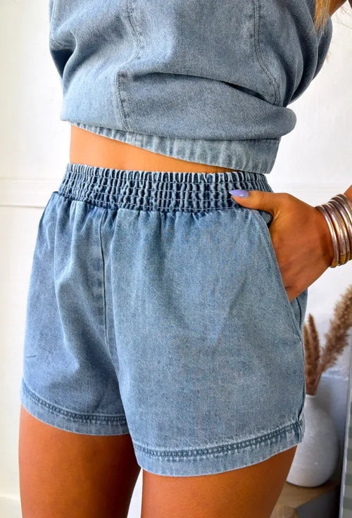 Bluebonnet Denim Set