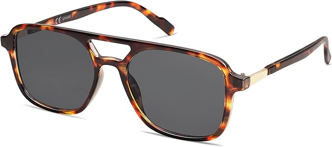 Retro Aviator Sunglasses