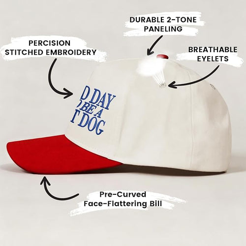 'Bad Day To Be A Hot Dog' Trucker Hat