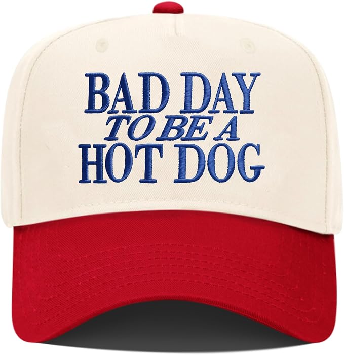 'Bad Day To Be A Hot Dog' Trucker Hat