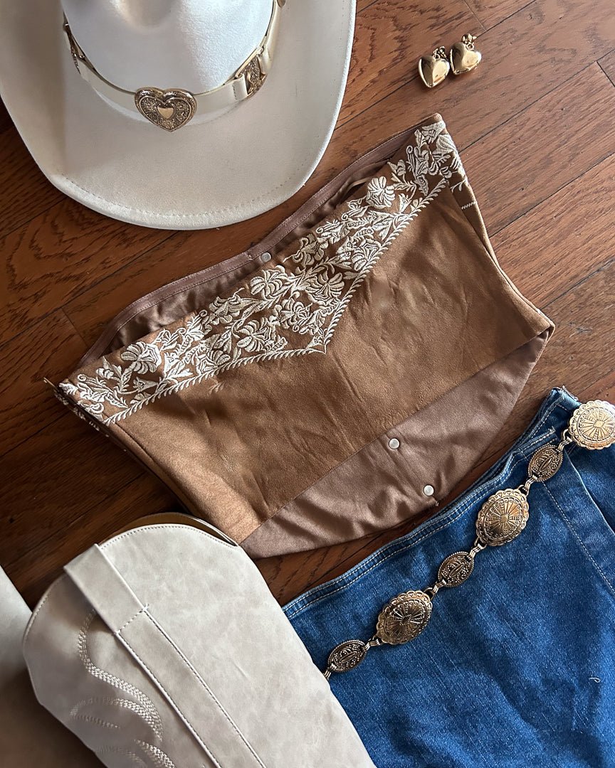 The Golden Concho Chain Belt