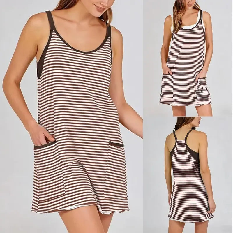 Striped Tennis Dress
